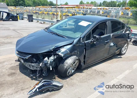 2017 Chevrolet Cruze Lt Auto из США, поврежденный, VIN 1G1BE5SMXH7166111